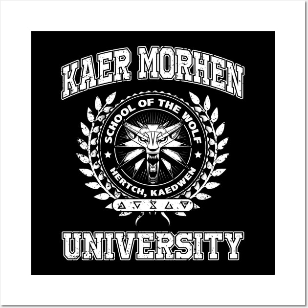 Kaer Morhen University Wall Art by Designwolf